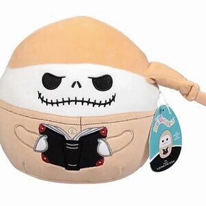 Squishmallows Disney Nightmare Before Christmas 8” Jack Skellington in Pajamas